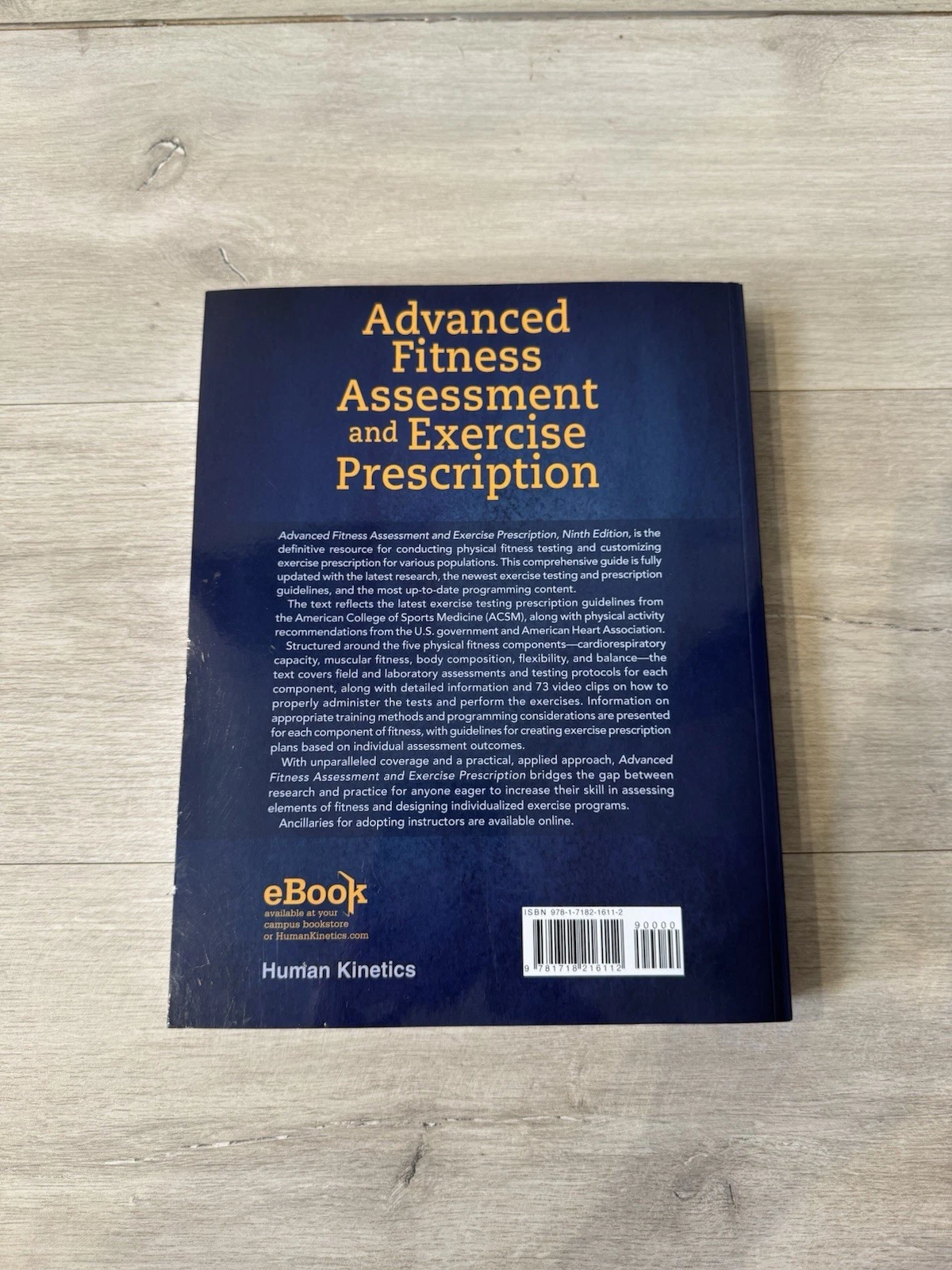 Advanced Fitness Assessment and Exercise Prescription by Ann 9781718216112 7