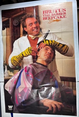 Brutus The Barber Beefcake Double Sided Poster
