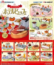 2009 Re-Ment Special Hotel Buffet Miniatures Complete Set No Boxes in US