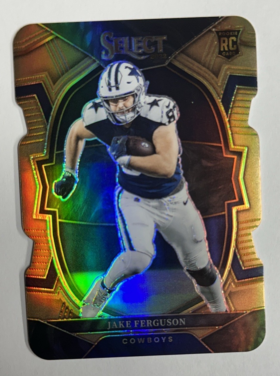 2022 Panini Select Copper Diecut Jake Ferguson Rookie 091/149 #87