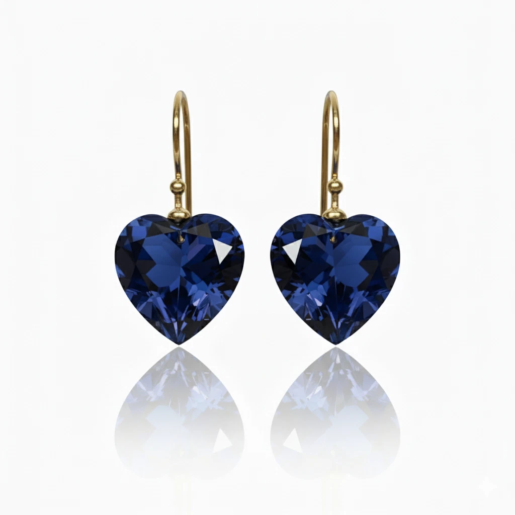 Orecchini a perno in argento sterling con opale azzurro sintetico – Orecchini ovali in argento 925, con pietra portafortuna di ottobre I love silver jewellery