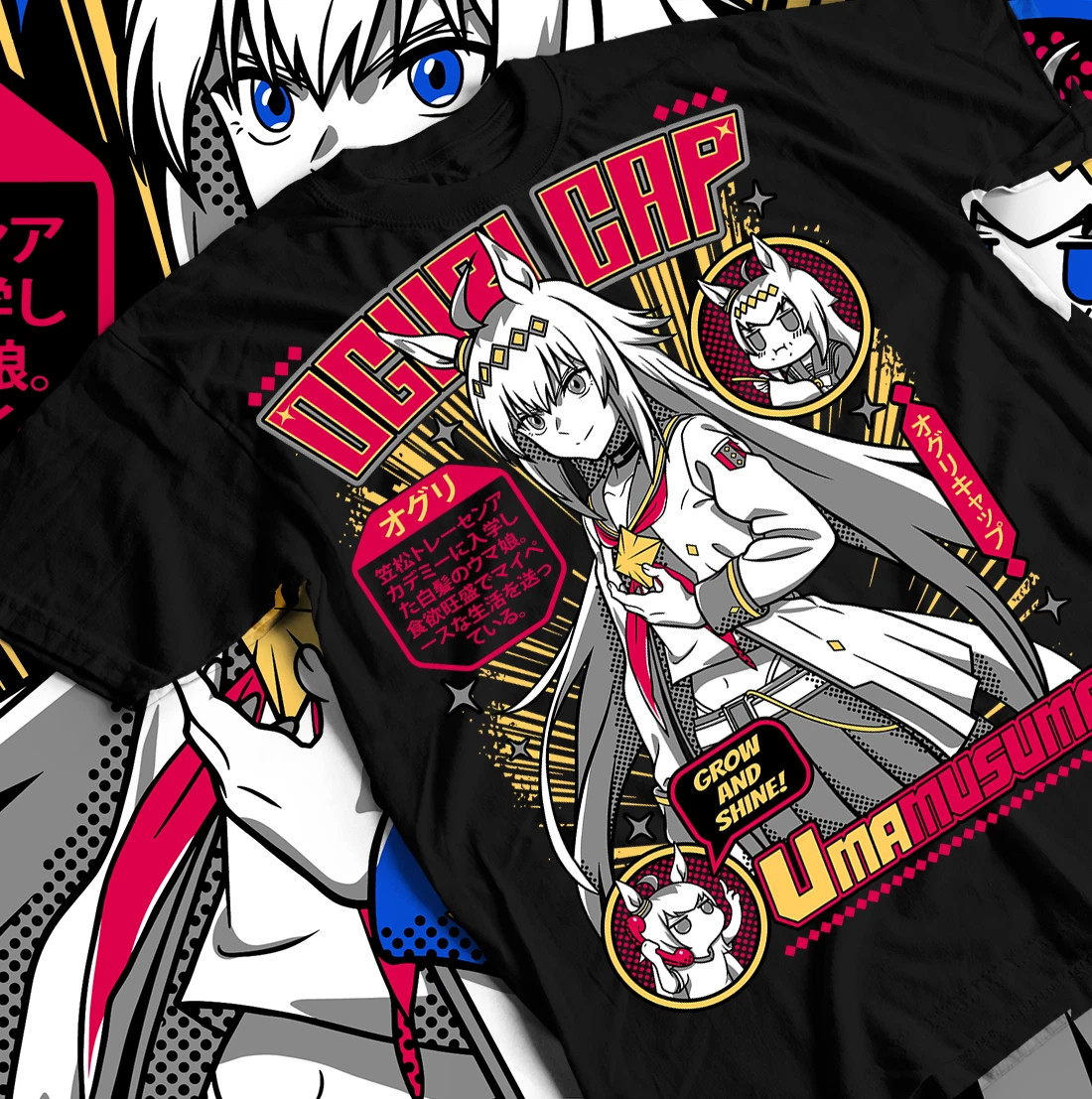 Oguri Cap Uma Musume Pretty Derby Uma Musume T-Shirt