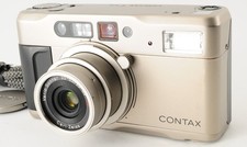 Contax TVS 35mm Point  Shoot Film Camera  All Works  From Japan  MINT 1369
