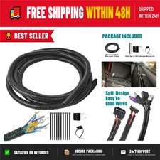 ALLWIN 1/4" Split Wire Loom Tubing - 30 ft Electrical Conduit Cover