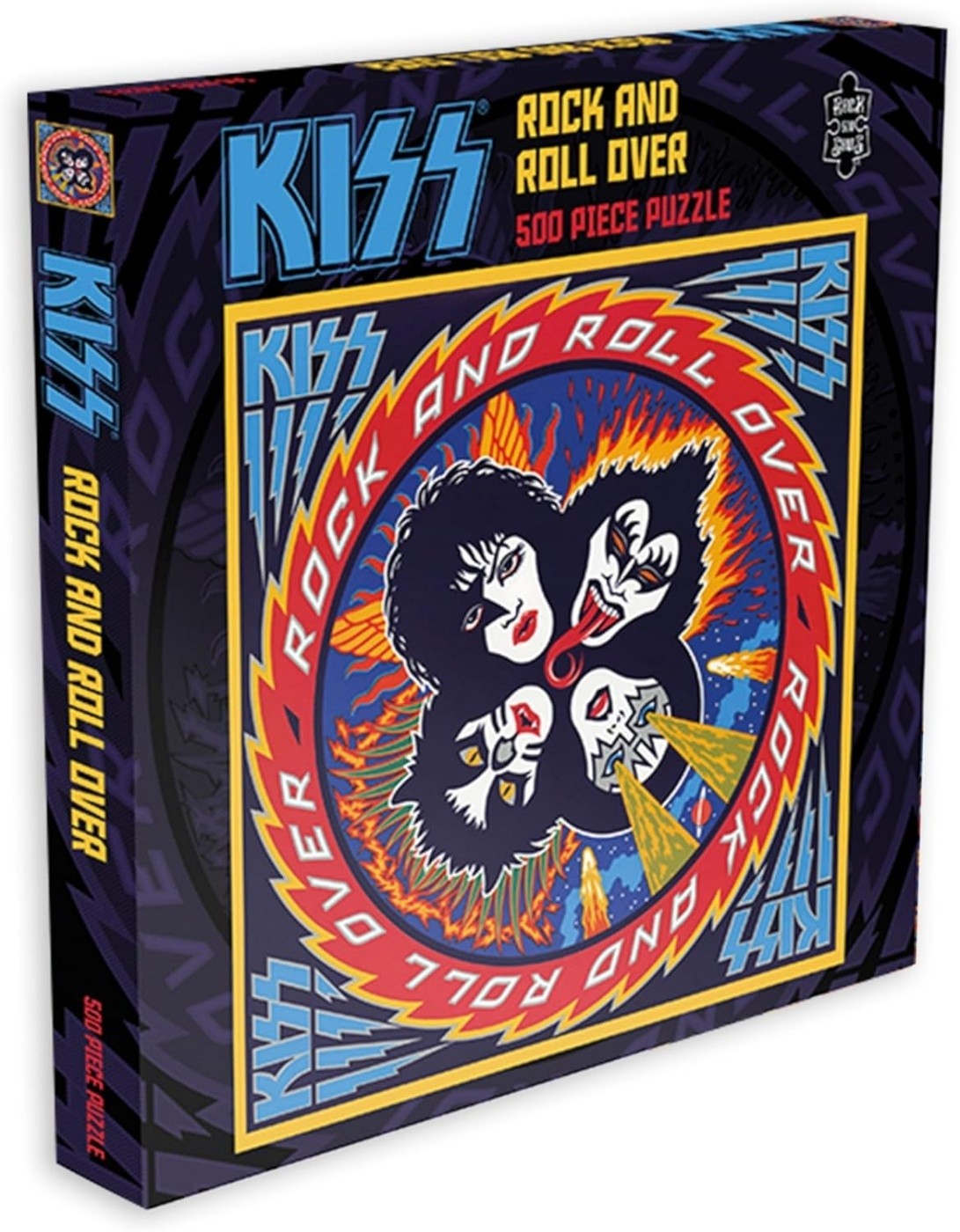 Kiss Rock And Roll Over  500 piece jigsaw puzzle 410mm x 410mm (ze)