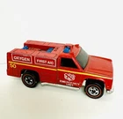 Hot Wheels Redline 1974 Fire Rescue Ranger Emergency Unit Original Fire Truck