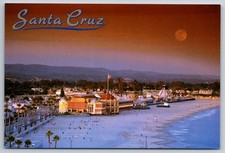 Postcard Santa Cruz California Vintage Scene View USA Unposted