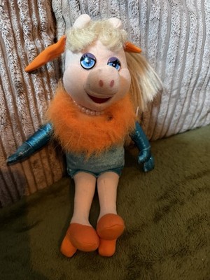 Vintage The Muppets Miss Piggy Stofftier Plüschtier Nanco 11 Zoll