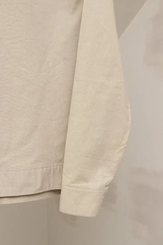 Reiss Kimchi Men's Beige Linen & Cotton Twin Pocket Jacket Size M image 9