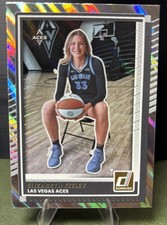 2025 Panini Donruss WNBA Elizabeth Kitley Silver Lava #66 Las Vegas Aces OBO