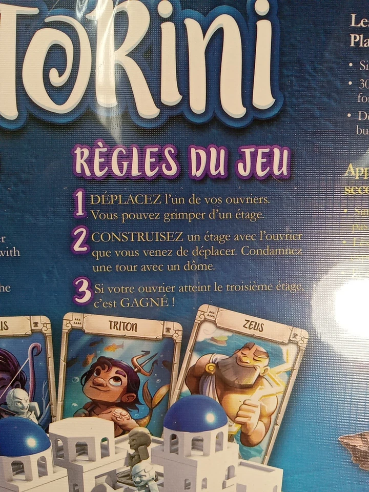 SANTORINI Board Game SEALED New 2016 Spin Master Gordon Hamilton NIB Rare  - Image 4 of 4