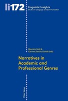 Narratives In Academic And Professional Genres Maurizio Gotti (U. A.) Buch 2013