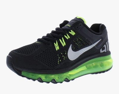 Nike Air Max Classic Black Volt Boys Size 7Y Shoes New In Box Fast Ship