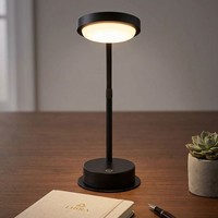 Tischleuchte Beistelllampe BüRolampe Led Metall Schwarz Biglight