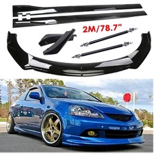 For Acura Rsx Front Bumper Lip Side Skirt Splitter Spoiler Rear Lip Body Kits