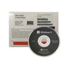 Microsoft Windows 11 Pro 64-bit Retail Box DVD – Genuine Original License Sealed