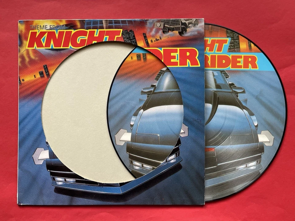 KNIGHT RIDER Vinyl LP Picture Disc Soundtrack 1989 Serie FILM 8 OVP Box NM 3 2 1 - Bild 2 von 4