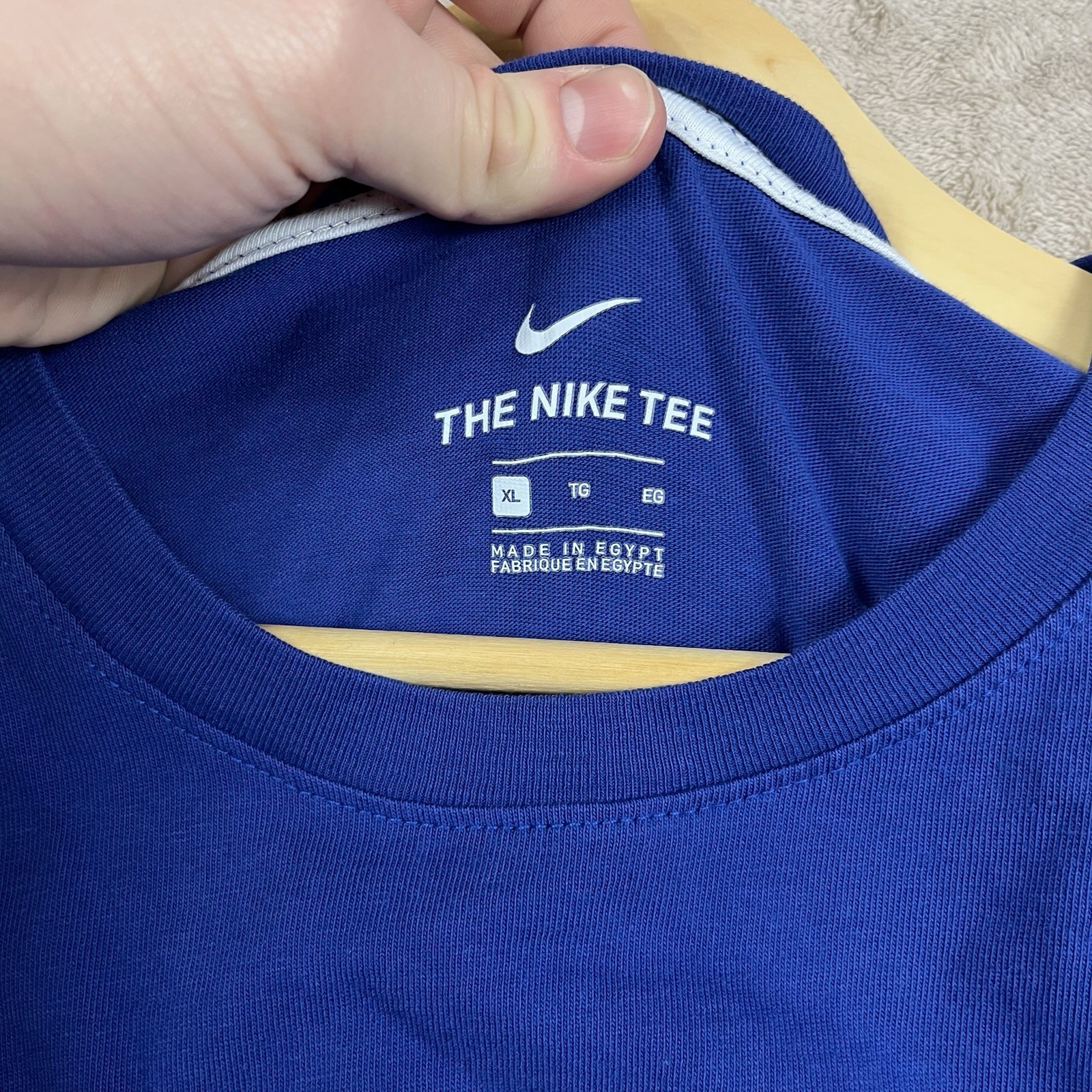 Nike Chelsea The Pride of London 100% Cotton Blue Tee XL Lion Graphic thumbnail 7