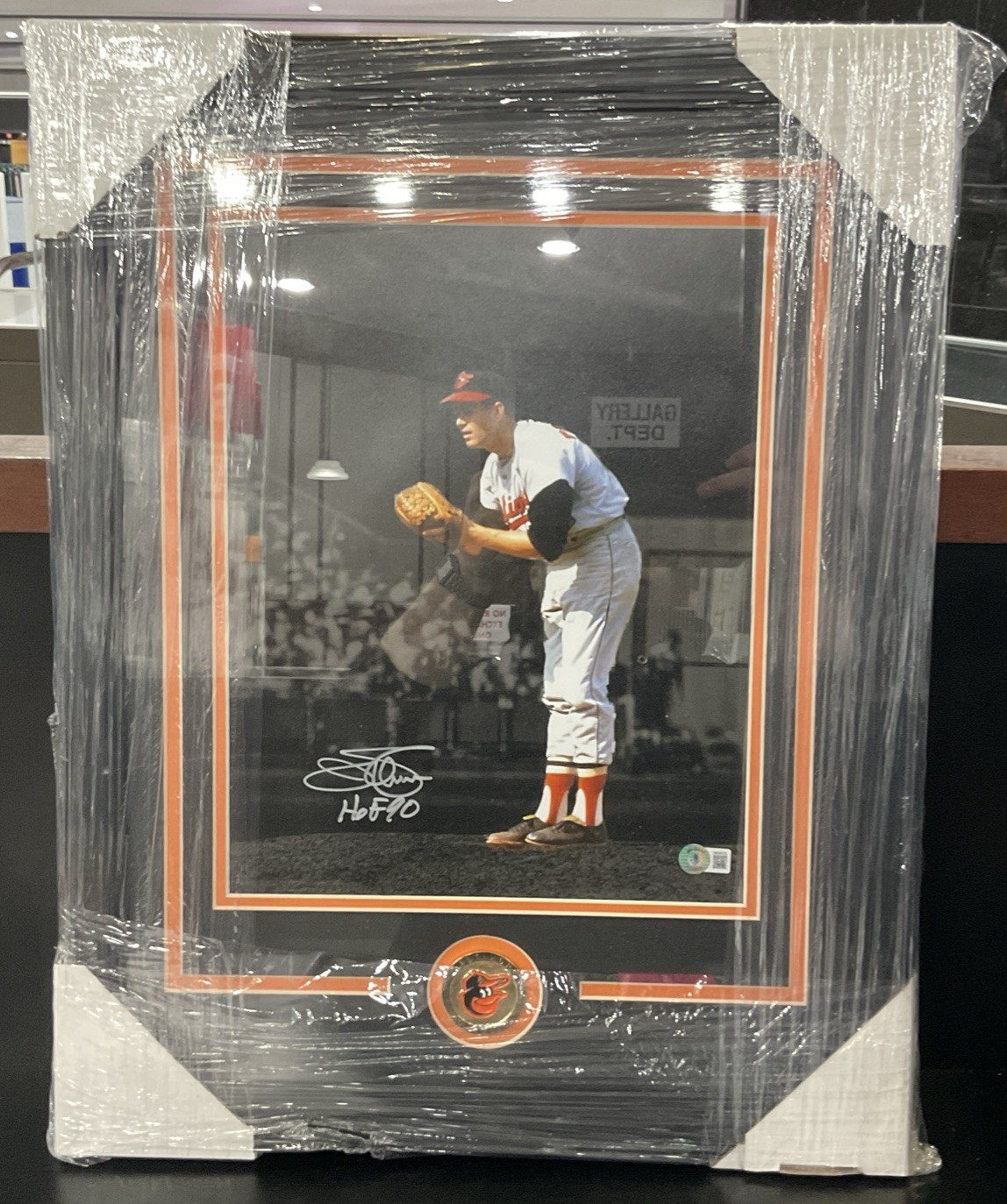 Jim Palmer Autographed Signed Baltimore Orioles 11x14 Photo Framed Beckett 