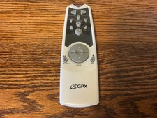 Vintage GPX Boombox White Remote Control Model C980 Works