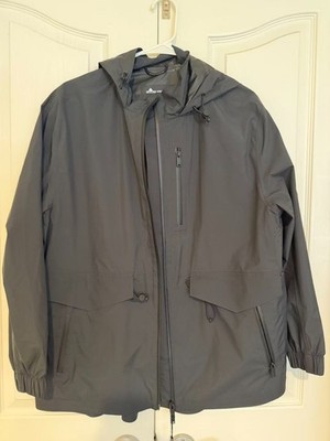Moose Knuckles Rain Jacket Black Women s Size S Waterproof Hooded Coat $595 NWT