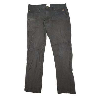 Kathmandu Jeans Mens LARGE Black Straight Outdoor Cargo stretch Pants Size L