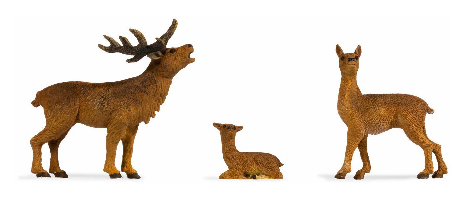 NOCH 17200 Set 3 Deer Scale G 1:22.5
