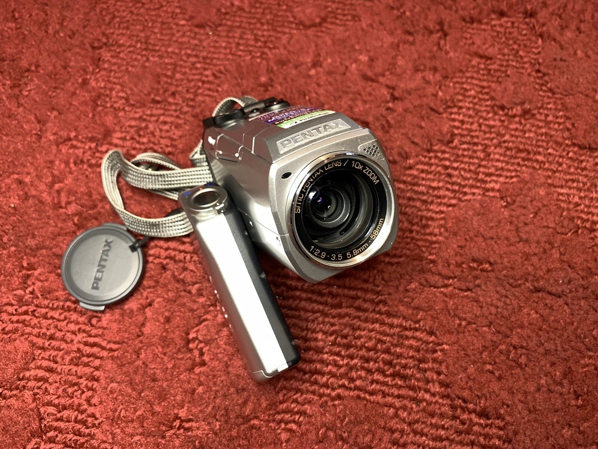PENTAX Pentax Optio MX4 4.0MP Digital Camera - Silver for sale