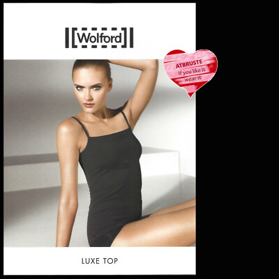 Wolford Luxe Top   M   black ... Weiches Micromodal auf der Haut / Nahtlos