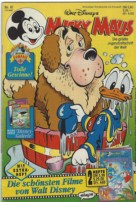 Mickey Mouse Booklet: No. 41 / 1.10.1992 Condition 1-2