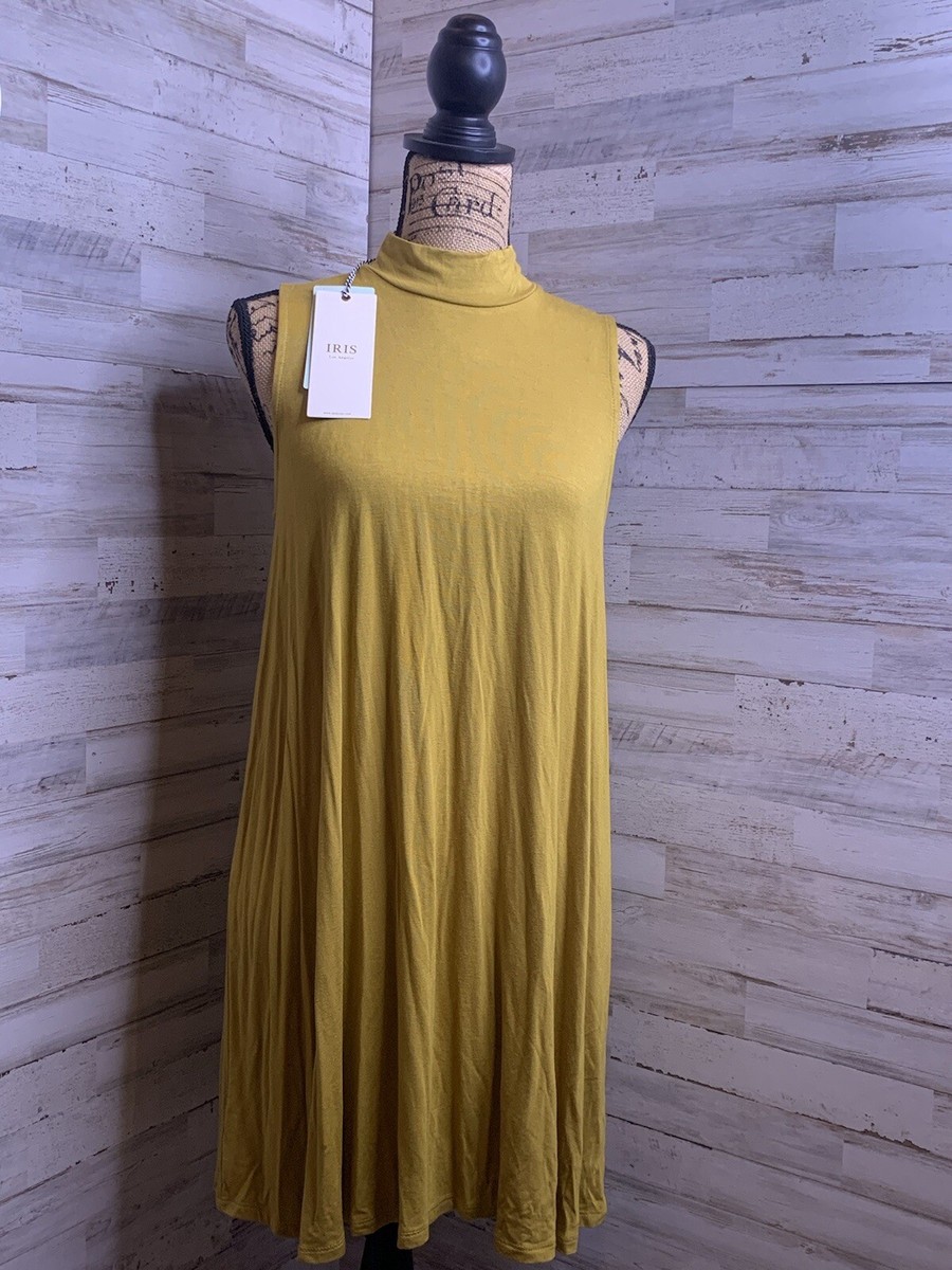 mustard yellow t shirt dress The T-Shirt Dress Butter Yellow XL