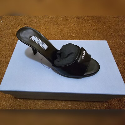 Prada Calzature Donna Spazzolato Heels | eBay UK