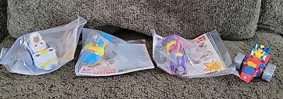 Vintage 1993 McDonald's X-MEN Happy Meal Toys COMPLETE Set Of 4