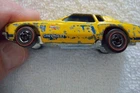 Original 1974 HOT WHEELS REDLINE Yellow Chevy Monte Carlo Stocker Car