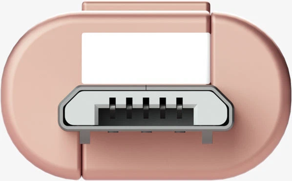 Verizon Braided Pink microUSB Charge Data Cable w/LED for Samsung GalaxyS7/S6/S4 - Image 4 of 4