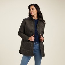 Ariat Women's Belmont Shirt Jacket In Earth - Sizes Xs To Xl