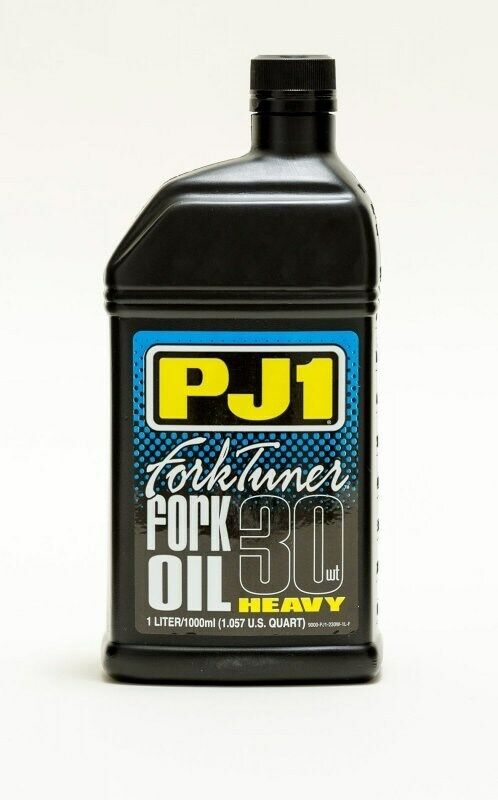 PJ1 Fork Tuner Fork Oil 30 WT HEAVY 1 Liter (1 Quart) 1000mL Bottle