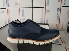 NINE WEST mens Size 11 Keon Navy Nice Durable Oxford Dress Shoes #1i