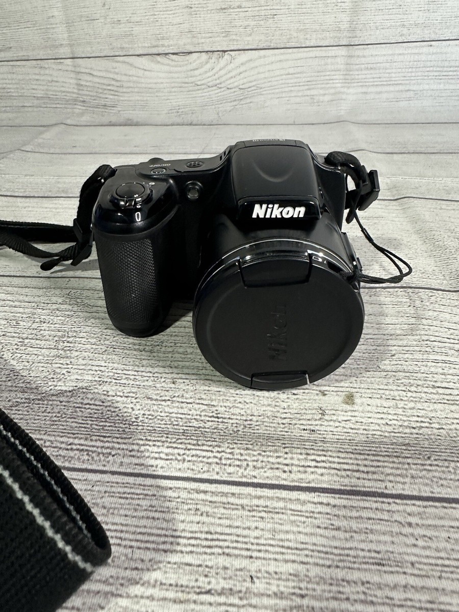 Nikon CoolPix L820 Optical Zoom 16MP Black Digital Camera READ