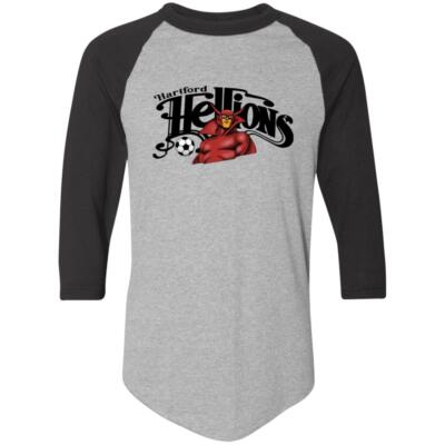 Hartford Hellions Raglan Shirt 3/4 Sleeve | MISL Soccer