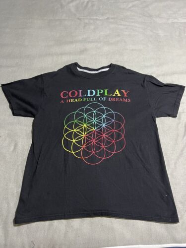 NWOT Coldplay A Head Full of Dreams Tour 2017 Graphic T-Shirt Women's Sz S