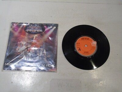 SPIDER - Here We Go Rock 'n' Roll - 1984 UK 7'' vinyl single