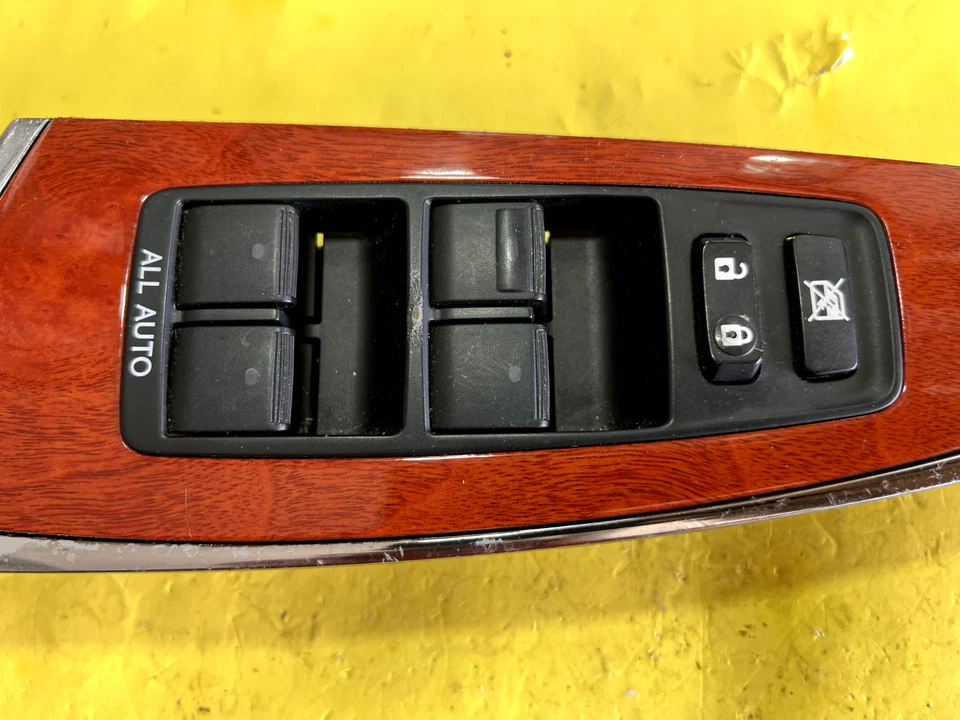 Interruptor de control de ventana eléctrica maestro delantero izquierdo Lexus Es350 2007-2012 OEM Foto 2 de 4