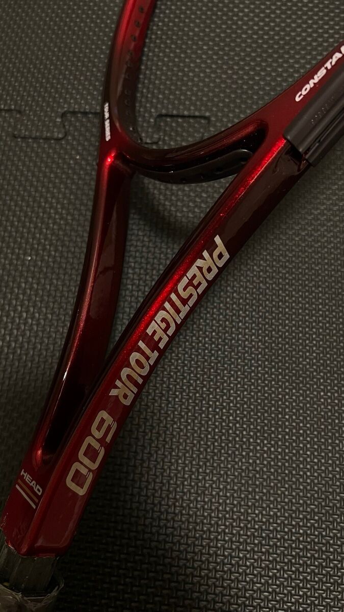 New Old Stock Head Prestige Tour 600 4 3/8 Vintage Tennis New Old Stock Head Prestige Tour 600 4 3/8 Vintage Tennis