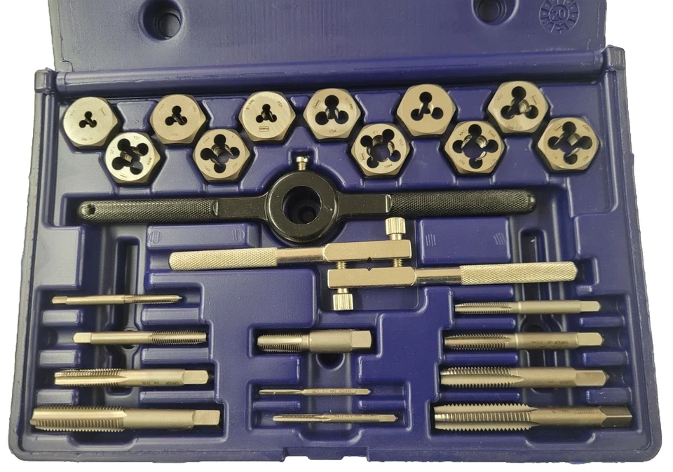 Conjunto métrico de torneiras e matrizes Irwin 26313 3mm -12mm - Imagem 3 de 4