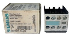SIEMENS 3RH1911-1HA12 AUXILIRY SWITCH BLOCK