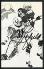 PAUL WARFIELD signed hall of fame postcard | Browns/Dolphins  - autograph HOF!!