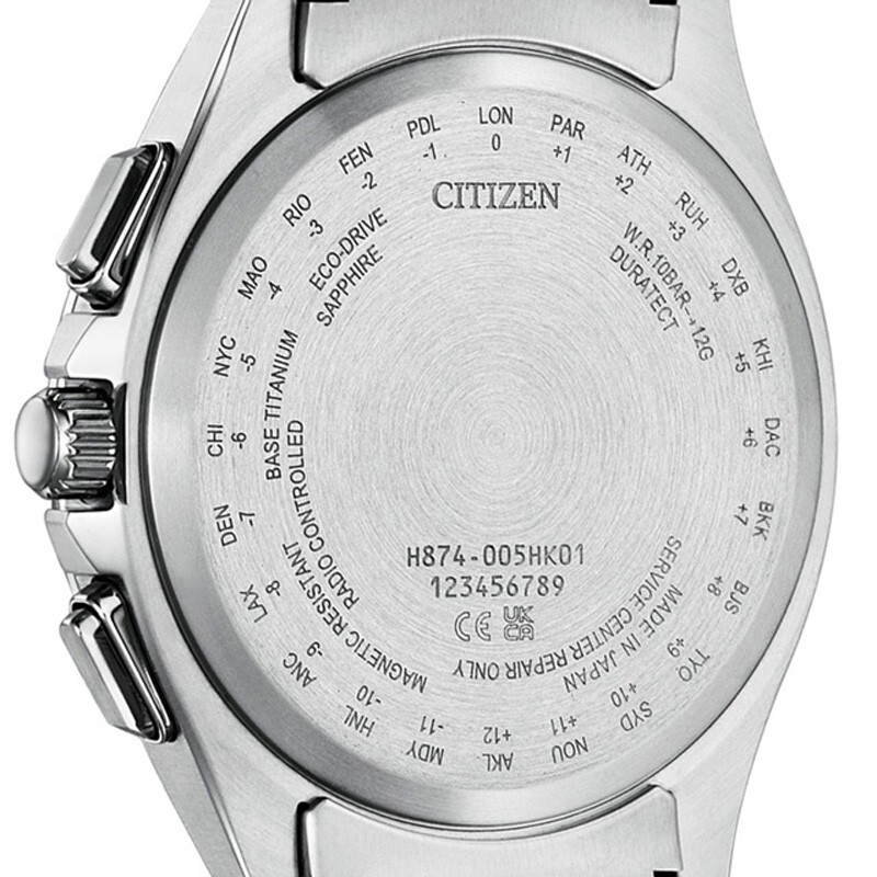 Citizen Attesa BY1001-66E Moon Phase Eco-Drive Atomic Solar Men