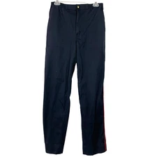 Trax Black Elastic Waist Mens Pants Size Small