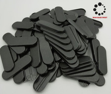 Lot Of 100 25mm x 70mm Oval Bike Bases Used For Warhammer 40k  AoS GW Bitz